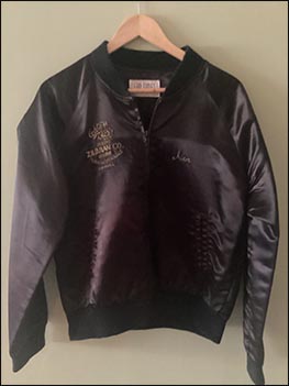 Ian's "Zildjian" jacket (front) - 1984 (?)